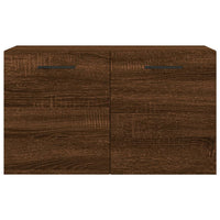 Thumbnail for Wandschrank Braun Eichen-Optik 60x36,5x35cm Holzwerkstoff