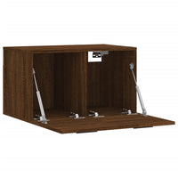 Thumbnail for Wandschrank Braun Eichen-Optik 60x36,5x35cm Holzwerkstoff