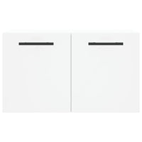 Thumbnail for Wandschrank Weiß 60x36,5x35 cm Holzwerkstoff