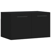 Thumbnail for Wandschrank Schwarz 60x36,5x35 cm Holzwerkstoff