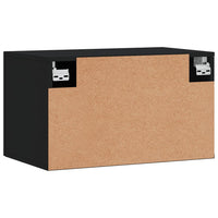 Thumbnail for Wandschrank Schwarz 60x36,5x35 cm Holzwerkstoff
