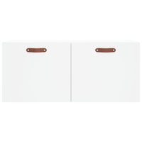 Thumbnail for Wandschrank Weiß 80x36,5x35 cm Holzwerkstoff