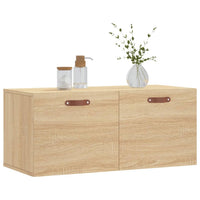 Thumbnail for Wandschrank Sonoma-Eiche 80x36,5x35 cm Holzwerkstoff
