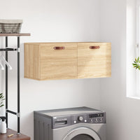 Thumbnail for Wandschrank Sonoma-Eiche 80x36,5x35 cm Holzwerkstoff