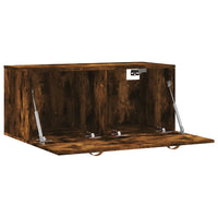 Thumbnail for Wandschrank Räuchereiche 80x36,5x35 cm Holzwerkstoff