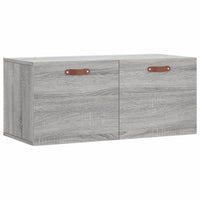 Thumbnail for Wandschrank Grau Sonoma 80x36,5x35 cm Holzwerkstoff