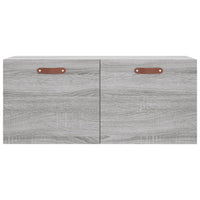 Thumbnail for Wandschrank Grau Sonoma 80x36,5x35 cm Holzwerkstoff