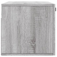 Thumbnail for Wandschrank Grau Sonoma 80x36,5x35 cm Holzwerkstoff
