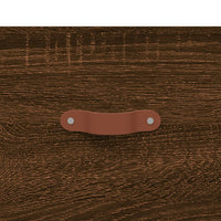 Thumbnail for Wandschrank Braun Eichen-Optik 80x36,5x35 cm Holzwerkstoff