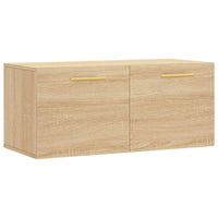 Thumbnail for Wandschrank Sonoma-Eiche 80x36,5x35 cm Holzwerkstoff