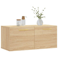 Thumbnail for Wandschrank Sonoma-Eiche 80x36,5x35 cm Holzwerkstoff