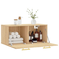 Thumbnail for Wandschrank Sonoma-Eiche 80x36,5x35 cm Holzwerkstoff