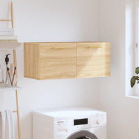 Thumbnail for Wandschrank Sonoma-Eiche 80x36,5x35 cm Holzwerkstoff