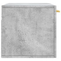 Thumbnail for Wandschrank Betongrau 80x36,5x35 cm Holzwerkstoff