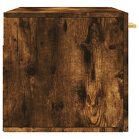 Thumbnail for Wandschrank Räuchereiche 80x36,5x35 cm Holzwerkstoff