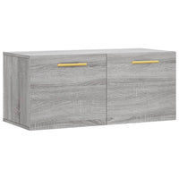 Thumbnail for Wandschrank Grau Sonoma 80x36,5x35 cm Holzwerkstoff