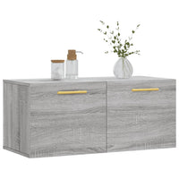 Thumbnail for Wandschrank Grau Sonoma 80x36,5x35 cm Holzwerkstoff