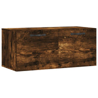 Thumbnail for Wandschrank Räuchereiche 80x36,5x35 cm Holzwerkstoff