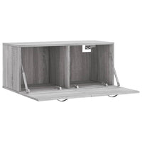 Thumbnail for Wandschrank Grau Sonoma 80x36,5x35 cm Holzwerkstoff