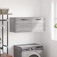 Thumbnail for Wandschrank Grau Sonoma 80x36,5x35 cm Holzwerkstoff