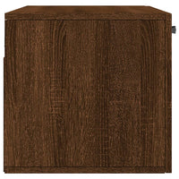 Thumbnail for Wandschrank Braun Eichen-Optik 80x36,5x35 cm Holzwerkstoff