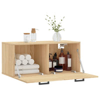 Thumbnail for Wandschrank Sonoma-Eiche 80x36,5x35 cm Holzwerkstoff