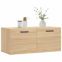 Thumbnail for Wandschrank Sonoma-Eiche 80x36,5x35 cm Holzwerkstoff