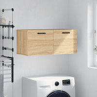 Thumbnail for Wandschrank Sonoma-Eiche 80x36,5x35 cm Holzwerkstoff