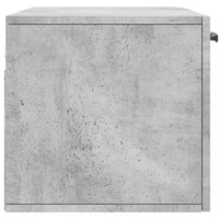 Thumbnail for Wandschrank Betongrau 80x36,5x35 cm Holzwerkstoff