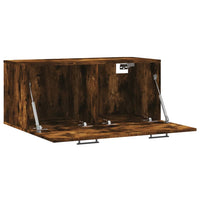 Thumbnail for Wandschrank Räuchereiche 80x36,5x35 cm Holzwerkstoff