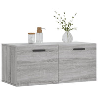 Thumbnail for Wandschrank Grau Sonoma 80x36,5x35 cm Holzwerkstoff