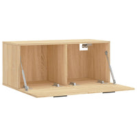 Thumbnail for Wandschrank Sonoma-Eiche 80x36,5x35 cm Holzwerkstoff