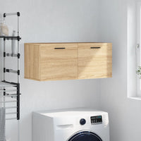 Thumbnail for Wandschrank Sonoma-Eiche 80x36,5x35 cm Holzwerkstoff