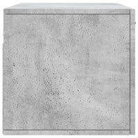 Thumbnail for Wandschrank Betongrau 80x36,5x35 cm Holzwerkstoff