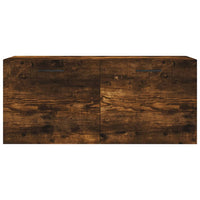 Thumbnail for Wandschrank Räuchereiche 80x36,5x35 cm Holzwerkstoff