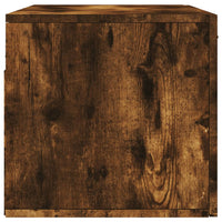 Thumbnail for Wandschrank Räuchereiche 80x36,5x35 cm Holzwerkstoff