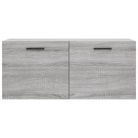 Thumbnail for Wandschrank Grau Sonoma 80x36,5x35 cm Holzwerkstoff