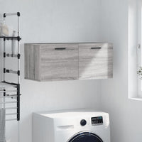 Thumbnail for Wandschrank Grau Sonoma 80x36,5x35 cm Holzwerkstoff