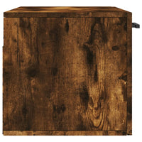 Thumbnail for Wandschrank Räuchereiche 80x36,5x35 cm Holzwerkstoff