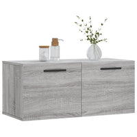 Thumbnail for Wandschrank Grau Sonoma 80x36,5x35 cm Holzwerkstoff