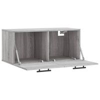 Thumbnail for Wandschrank Grau Sonoma 80x36,5x35 cm Holzwerkstoff