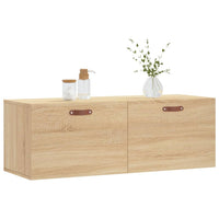Thumbnail for Wandschrank Sonoma-Eiche 100x36,5x35 cm Holzwerkstoff