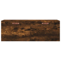 Thumbnail for Wandschrank Räuchereiche 100x36,5x35 cm Holzwerkstoff