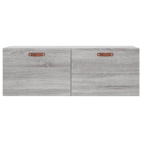 Thumbnail for Wandschrank Grau Sonoma 100x36,5x35 cm Holzwerkstoff