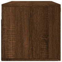 Thumbnail for Wandschrank Braun Eichen-Optik 100x36,5x35 cm Holzwerkstoff