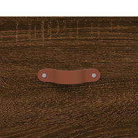 Thumbnail for Wandschrank Braun Eichen-Optik 100x36,5x35 cm Holzwerkstoff