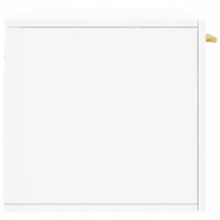 Thumbnail for Wandschrank Weiß 100x36,5x35 cm Holzwerkstoff
