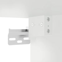 Thumbnail for Wandschrank Weiß 100x36,5x35 cm Holzwerkstoff