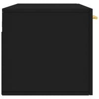 Thumbnail for Wandschrank Schwarz 100x36,5x35 cm Holzwerkstoff