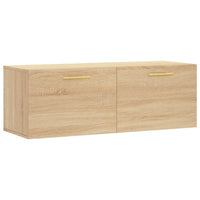 Thumbnail for Wandschrank Sonoma-Eiche 100x36,5x35 cm Holzwerkstoff